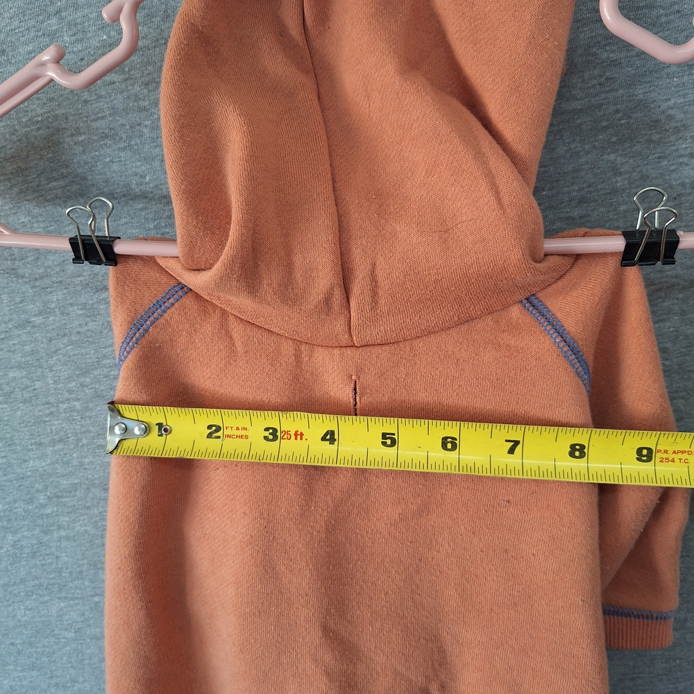Blueberry Cozy Small Dog Hoodie With Leash Hole - Picture 9 of 14